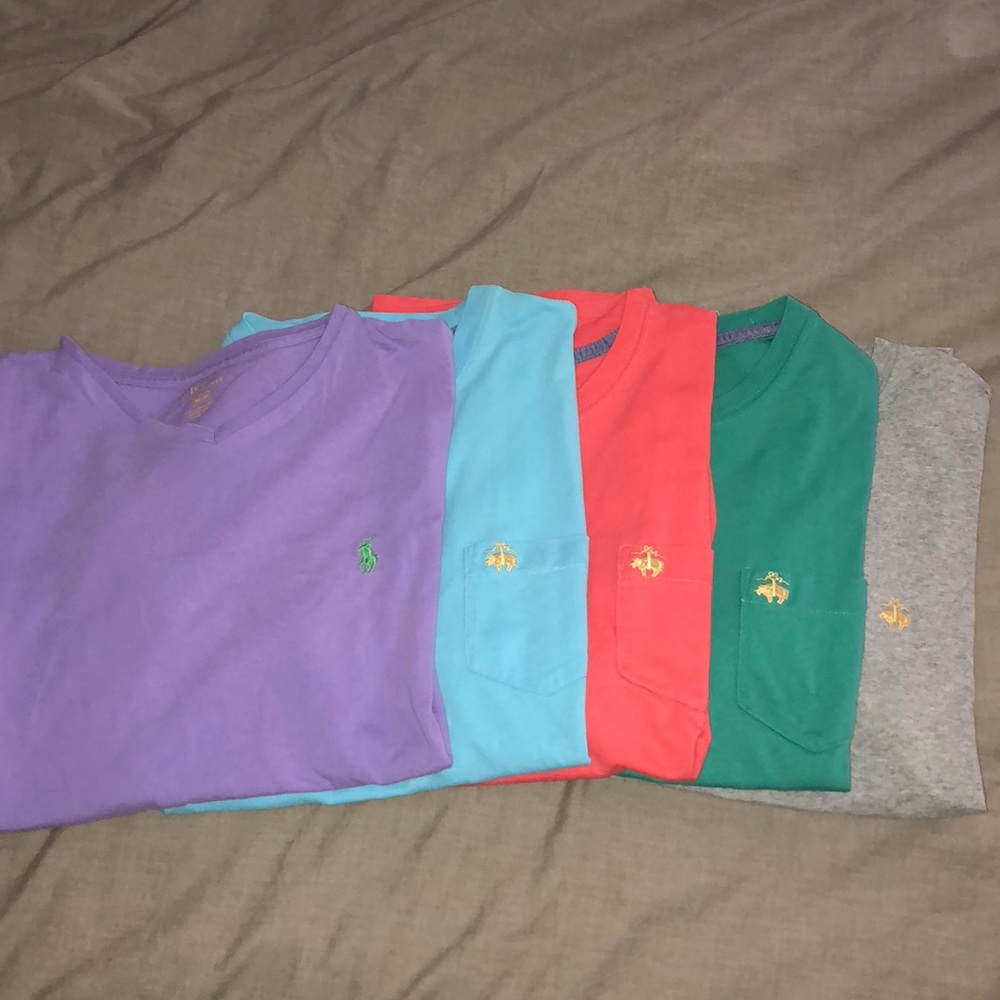 Polo Brooks Brothers logo short tee shirt Bundle